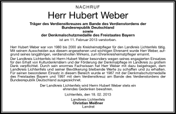 Traueranzeige von Hubert Weber von Neue Presse Coburg