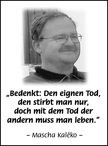 Traueranzeige von Horst Schaller von Frankenpost