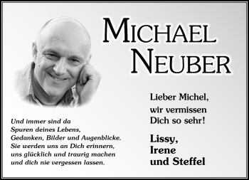 Traueranzeige von Michael Neuber von Neue Presse Coburg