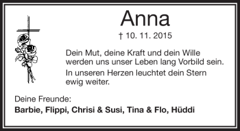 Traueranzeige von Anna Lichtblau von Frankenpost