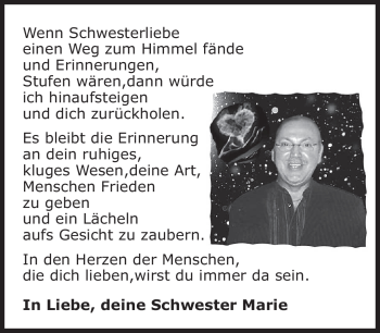 Traueranzeige von Peter Heinrich von Neue Presse Coburg