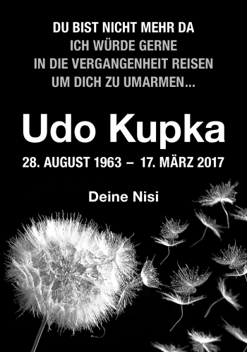 Traueranzeige von Udo Kupka von Südthüringer Presse