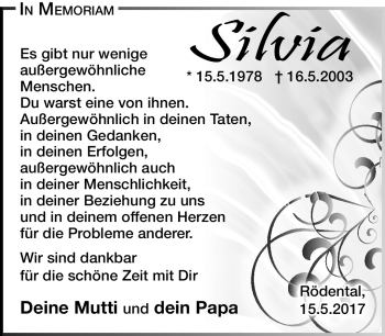 Traueranzeige von Silvia Ludwiczak von Neue Presse Coburg