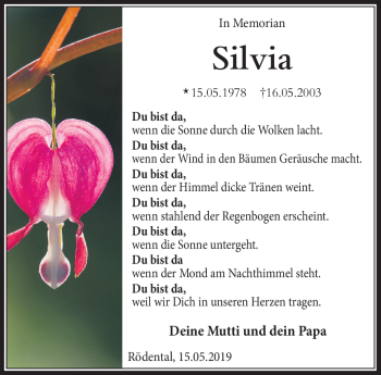 Traueranzeige von Silvia Ludwiczak von Neue Presse Coburg