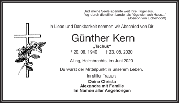 Traueranzeige von Güther Kern von Frankenpost