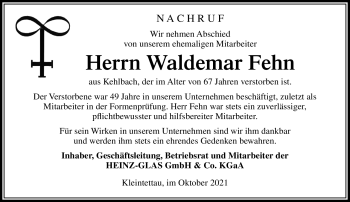 Traueranzeige von Reinhold Trebes von Neue Presse Coburg