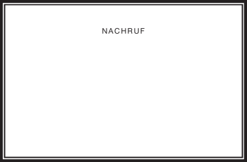 Traueranzeige von Walter Reischer von Frankenpost