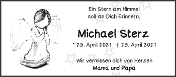 Traueranzeige von Michael Sterz von Frankenpost