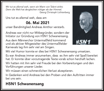 Traueranzeige von Georg Christoph Lichtenberg von Südthüringer Presse
