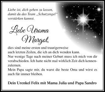 Traueranzeige von Margot Bader von Südthüringer Presse