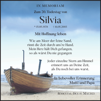 Traueranzeige von Silvia Ludwiczak von Neue Presse Coburg