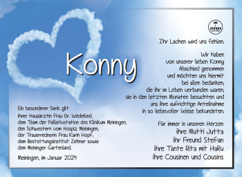 Traueranzeige von Kornelia Kiehl von 80048