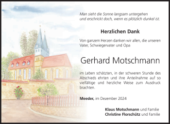 Traueranzeige von Gerhard Motschmann von Neue Presse Coburg