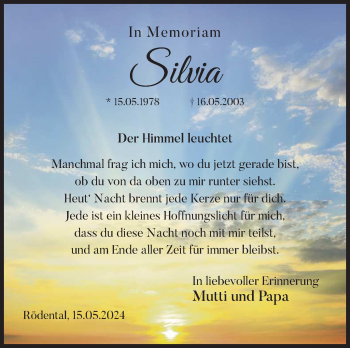 Traueranzeige von Silvia Ludwiczak von Neue Presse Coburg