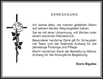 Traueranzeige von   von Frankenpost